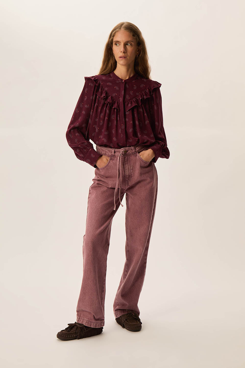 Elya Blouse In Paisley