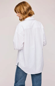 Callahan Button-Up In White