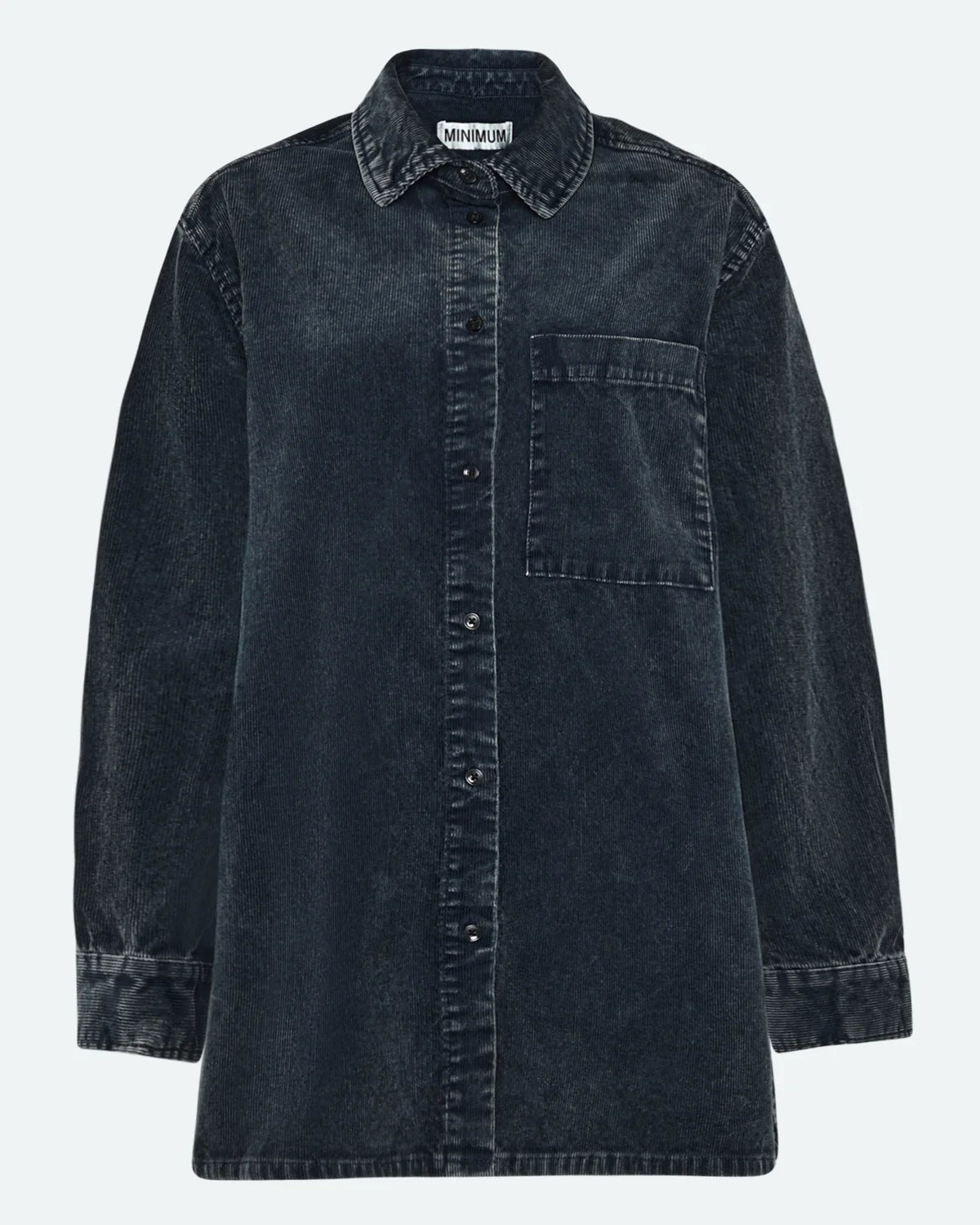 Layne Corduroy Shirt In Legion Blue