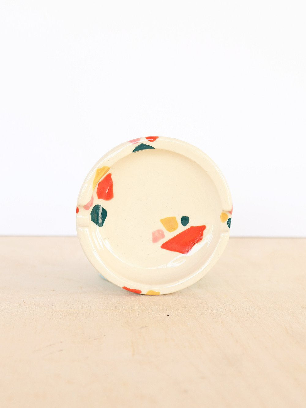 Ceramic J Tray In Poppy