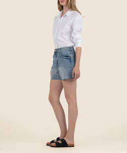 Taylor High Rise Denim Shorts