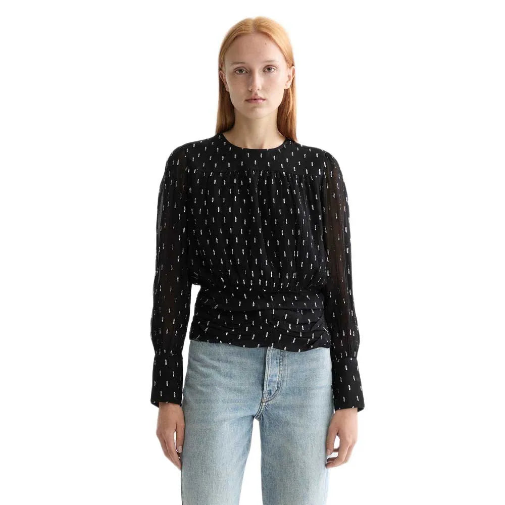 Fil Coupe Blouse In Meteorite