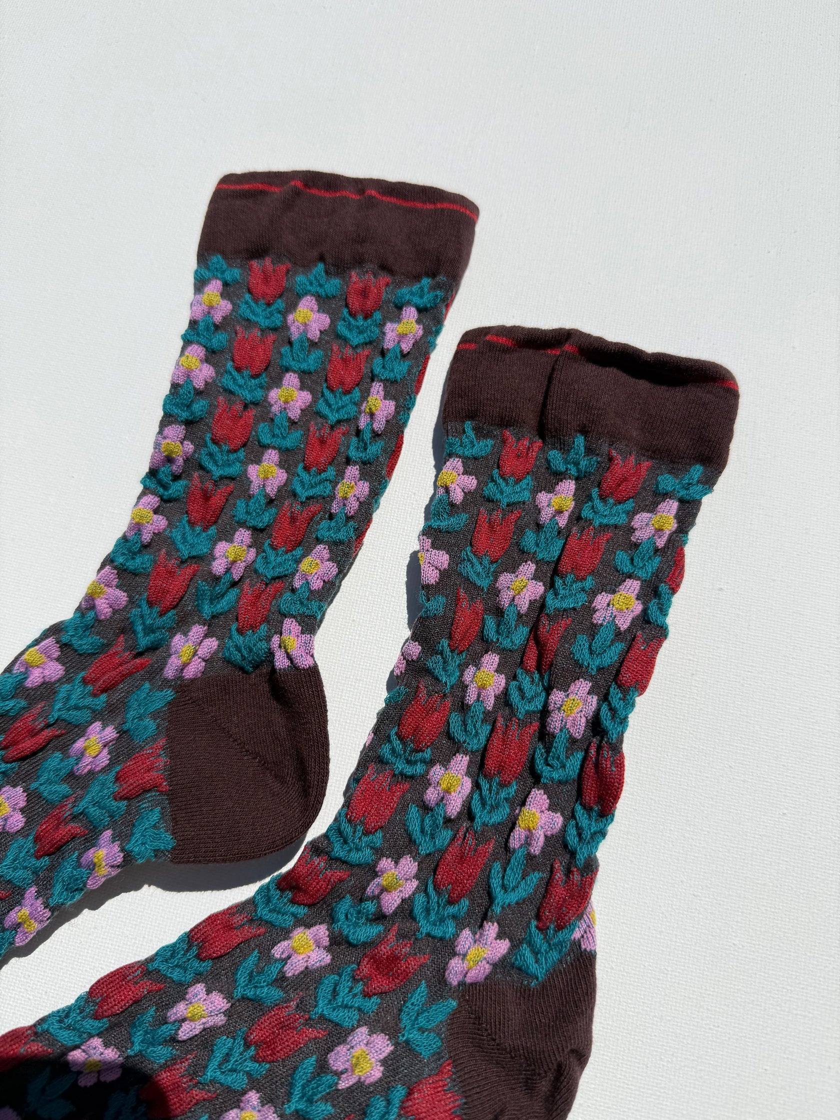 Tulip Garden Socks