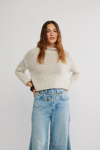 Opal Rollneck Sweater In Tea