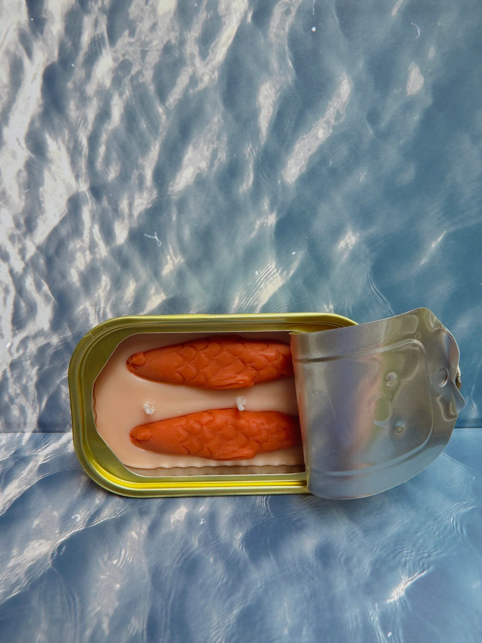 Tinned Fish Candle In Oakmoss & Amber