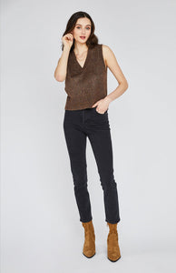 Jordyn Vest In Woodland Brown