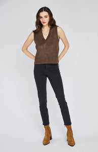 Jordyn Vest In Woodland Brown