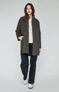 Wesley Jacket In Heather Evergreen