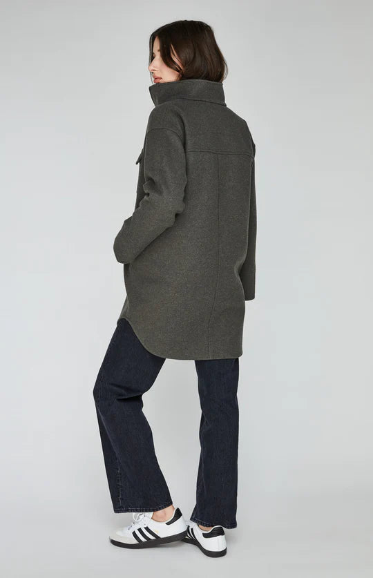 Wesley Jacket In Heather Evergreen