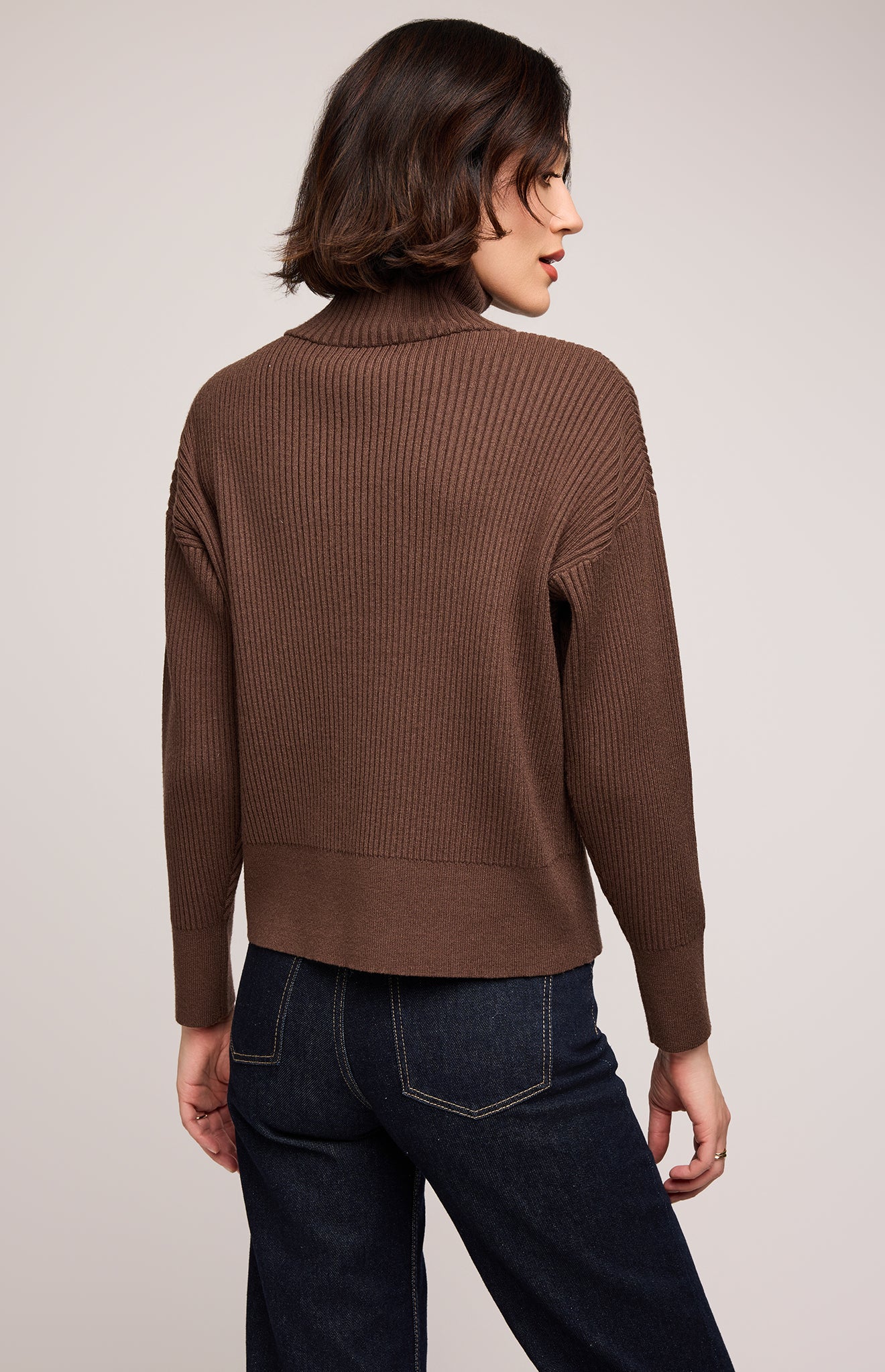 Hope 1/4 Zip Sweater In Java
