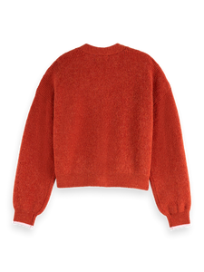 Fuzzy Relaxed Cardigan