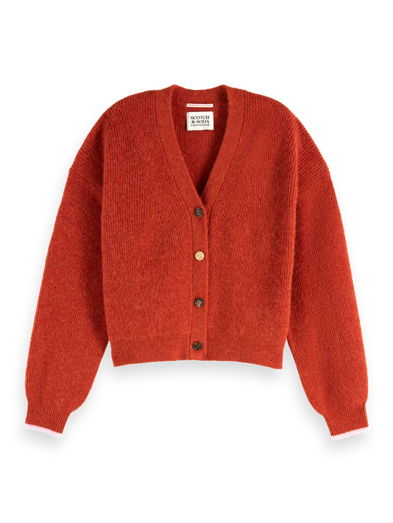Fuzzy Relaxed Cardigan