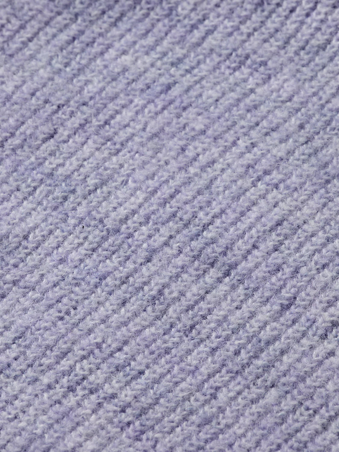 Fuzzy Wrap Cardigan In Lavender