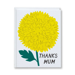 Thanks Mum Note Card