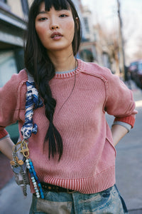 Spring Street Pullover In Bijou