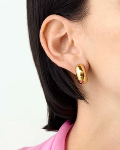Medium Tome Hoops - Gold