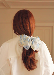 Chubby Organza Bow (3 colours)