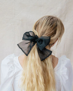 Chubby Organza Bow (3 colours)