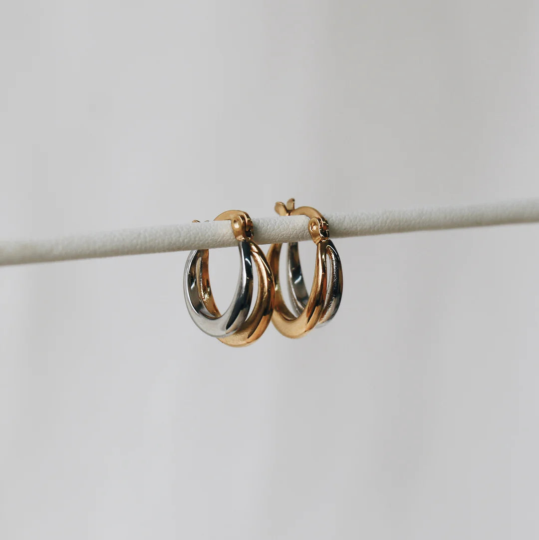 Dopeli Mix Double Hoops