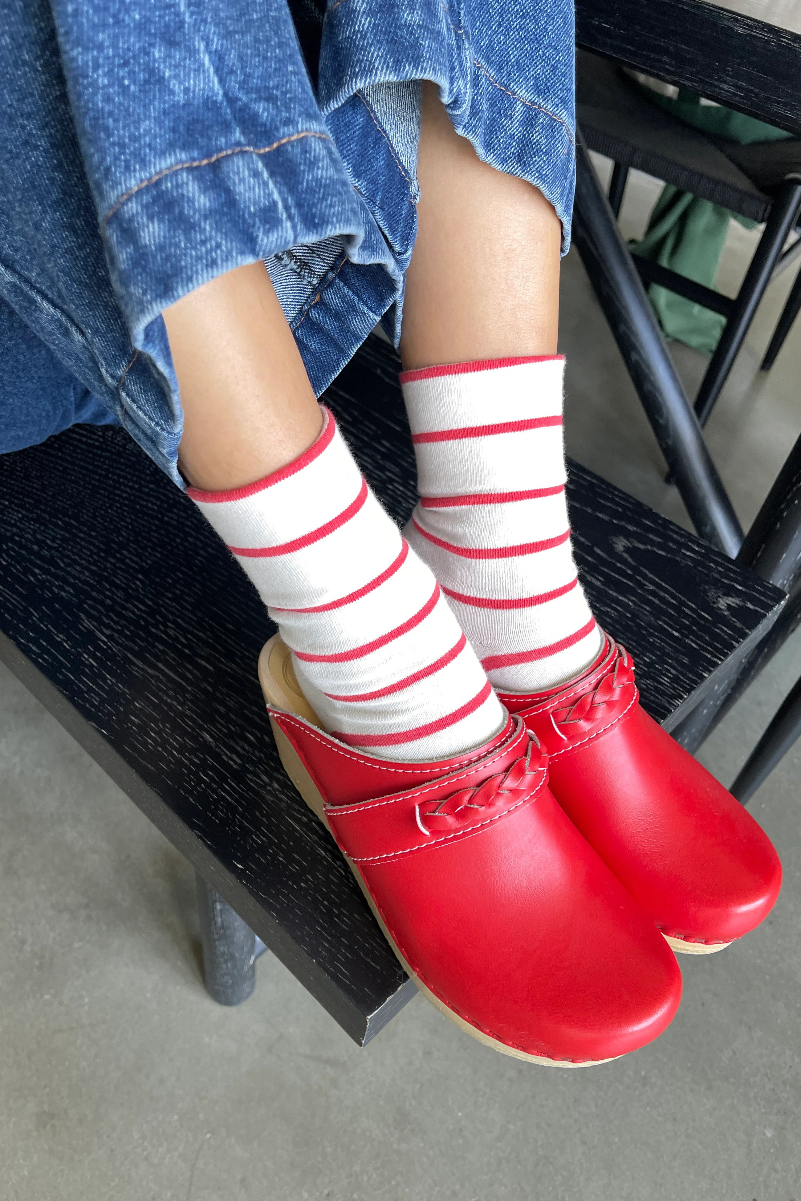 Wally Socks In Candy Red