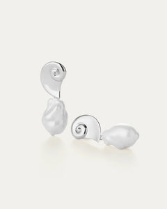 Petra Earrings In Silver