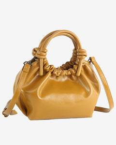 Jolly Glossy Structure Bag In Amber Haze