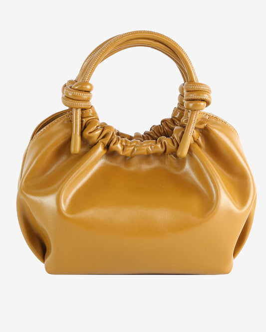 Jolly Glossy Structure Bag In Amber Haze