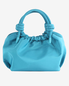 Jolly Matte Twill Bag In Teal Blue