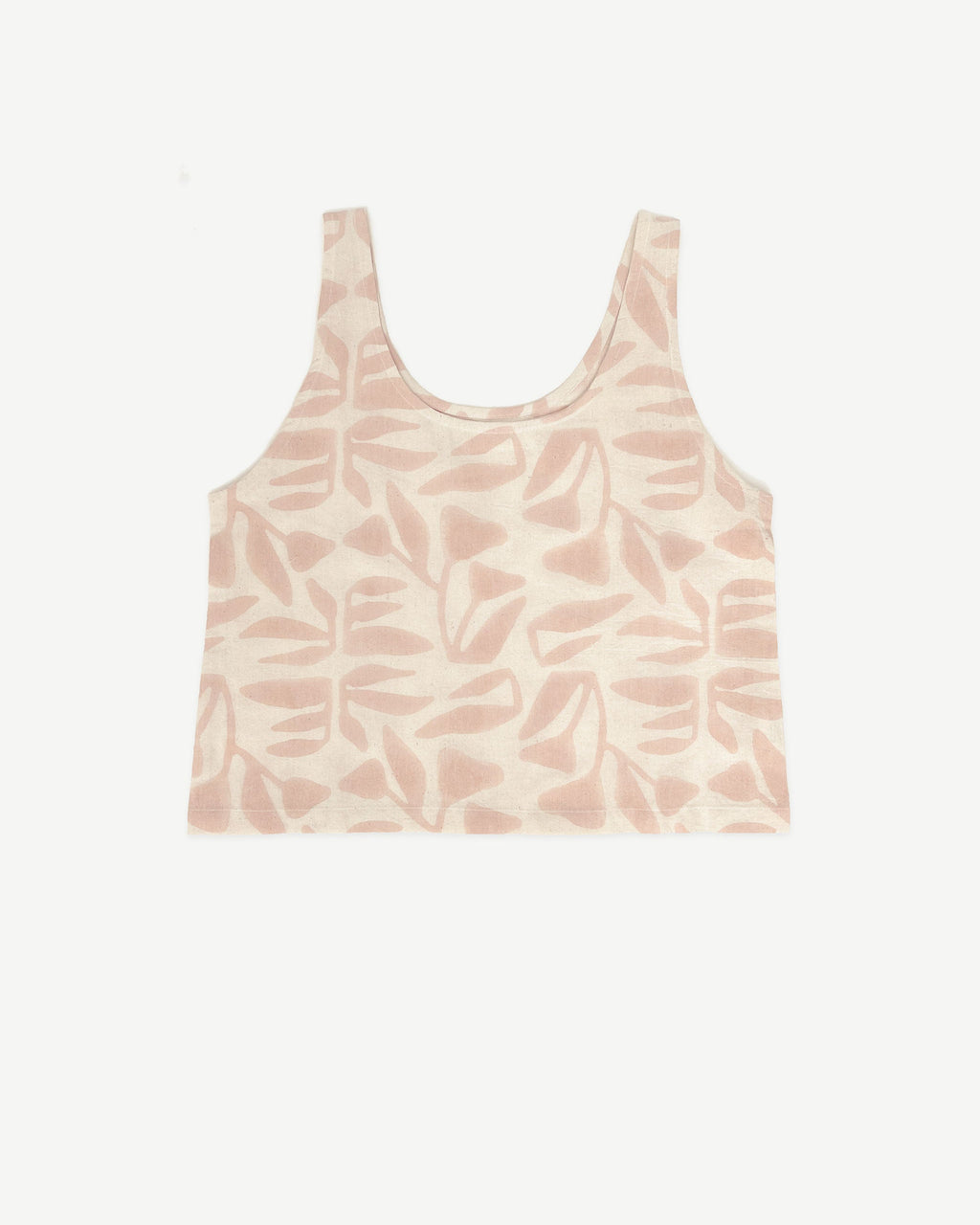Block Print Tank In Blossom