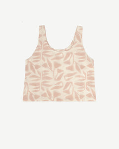 Block Print Tank In Blossom