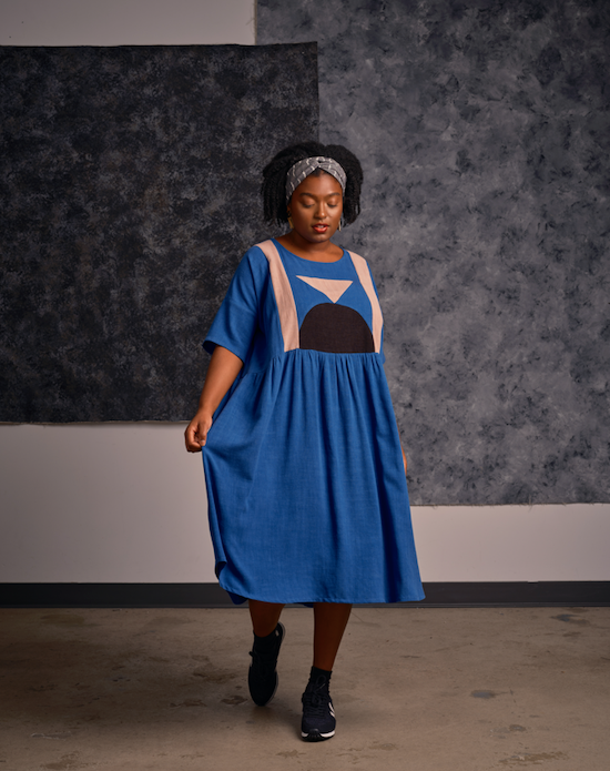 Louella Dress In Royal Blue