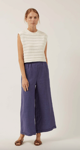 Lea Pants In Chambray Indigo