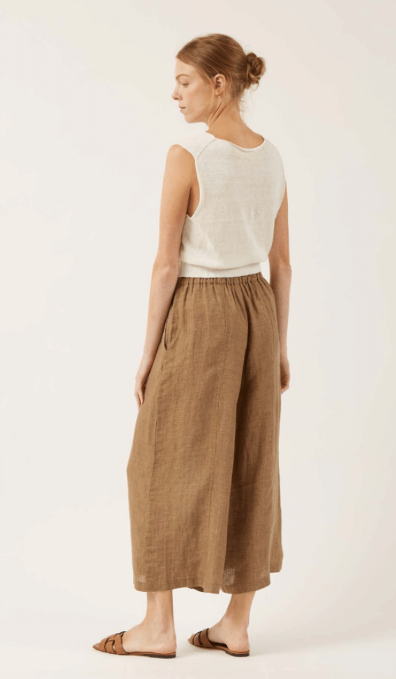 Jas Linen Shell In Ivory