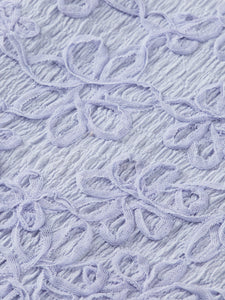 Structured Button Up Long Sleeve In Languid Lavender