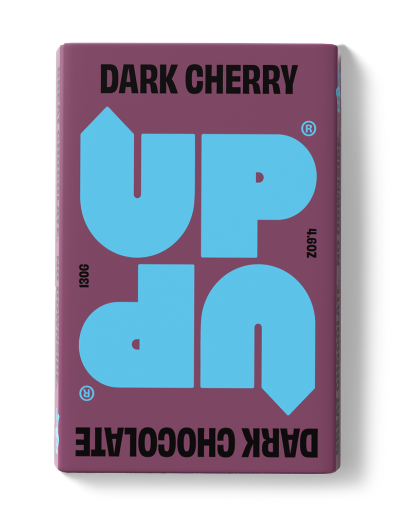 Up-Up Dark Cherry Chocolate Bar