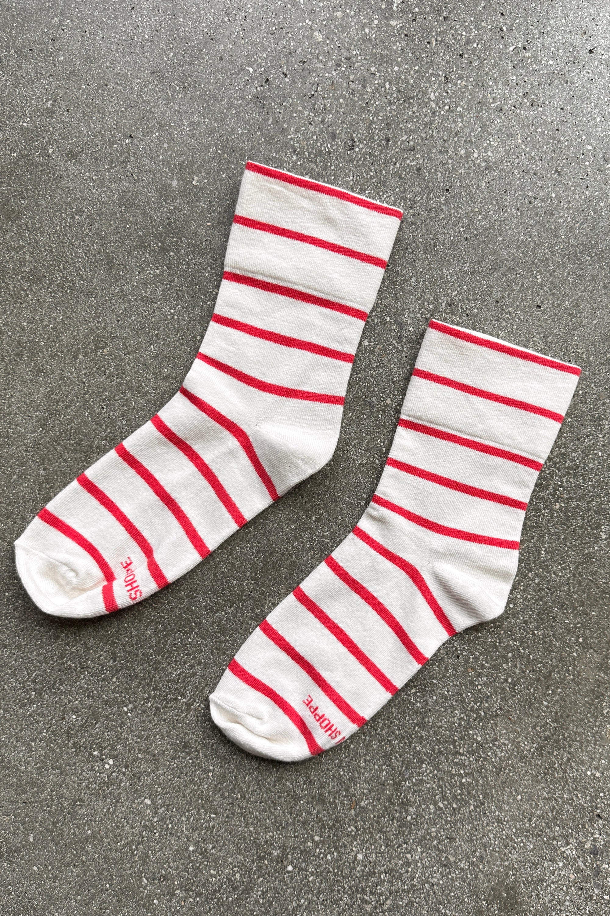 Wally Socks In Candy Red