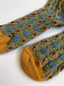 Tulip Garden Socks