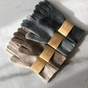 Fuzzy Wool Screen Touch Gloves