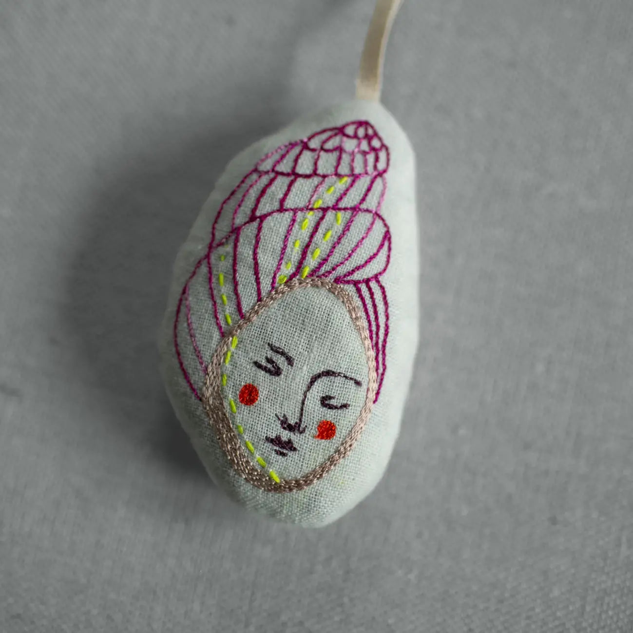 Little Shell Person Lavender Filled Token