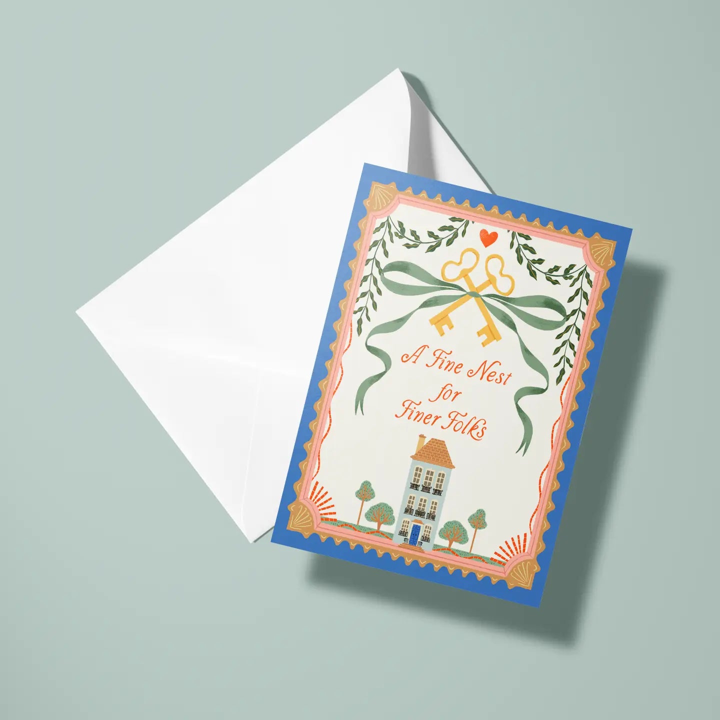 A Fine Nest Greeting Card