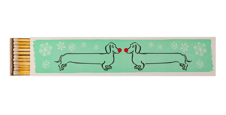 Holiday Dachshunds Long Matches