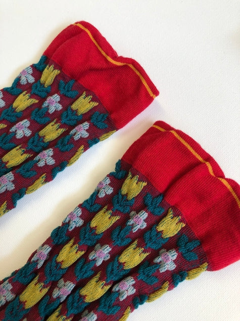 Tulip Garden Socks