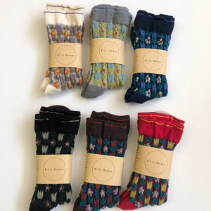 Tulip Garden Socks