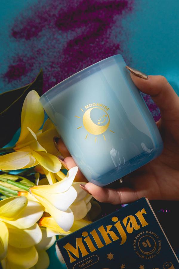 Moonrise Candle