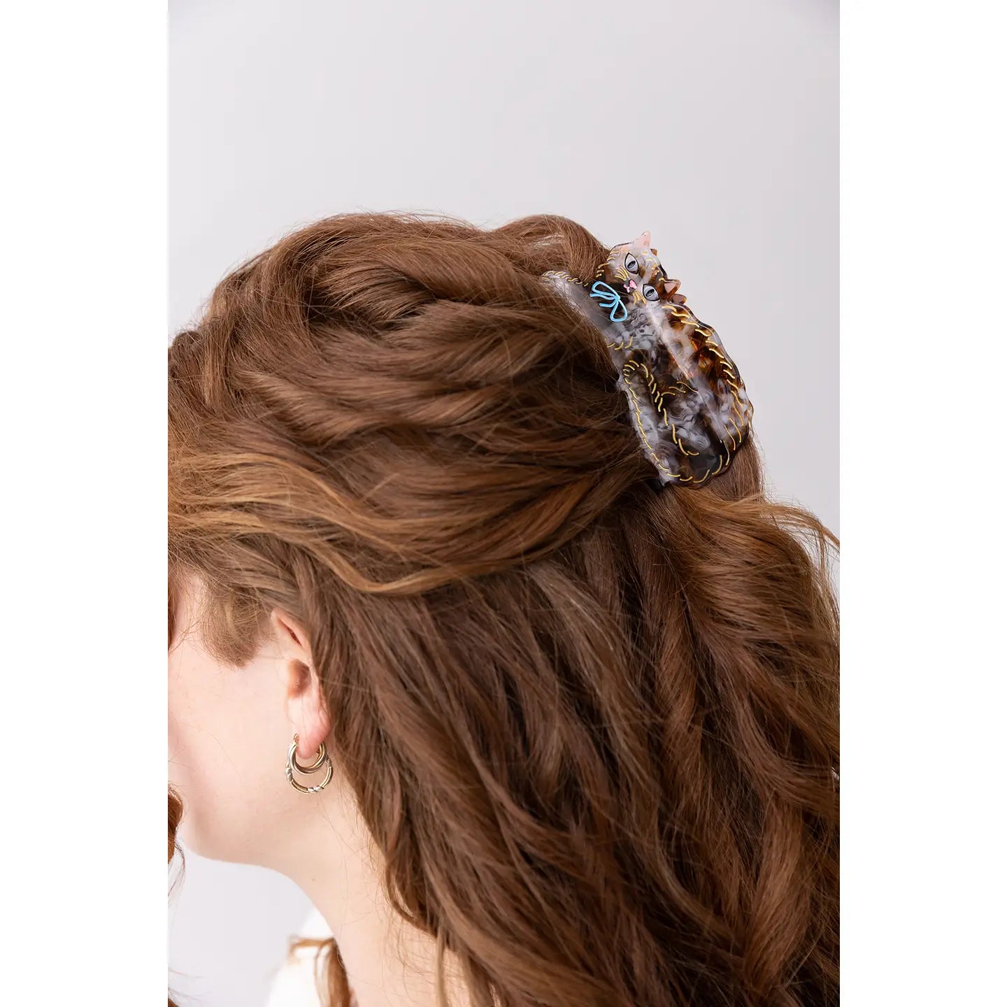 Calico Kitty Hair Claw