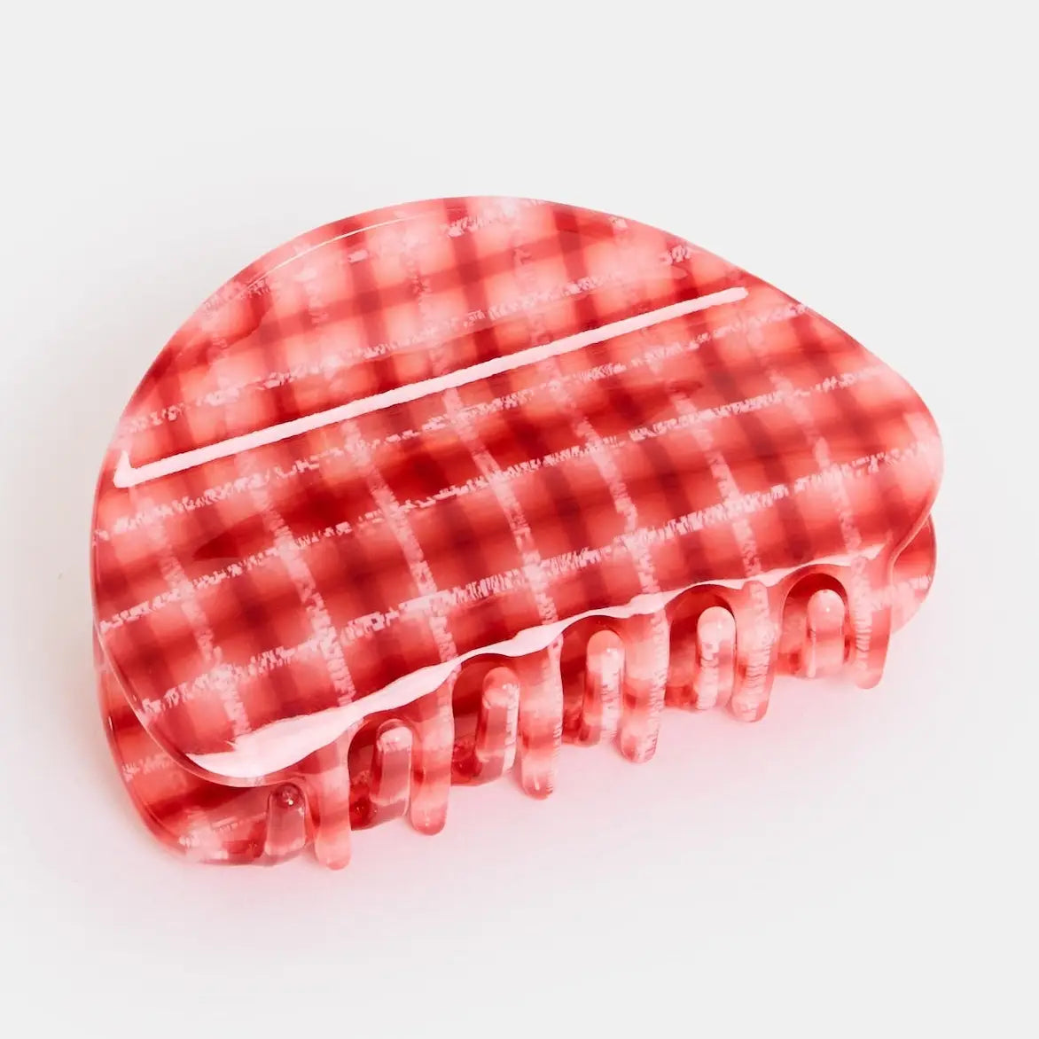 Juno Claw In Red Plaid