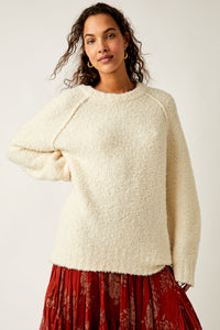 Parker Teddy Sweater in Sugar