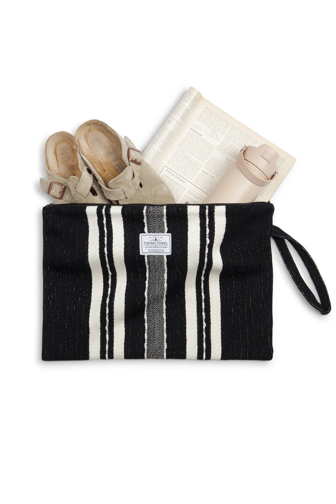 The Mercer Wet/Dry Small Spa Bag In Black