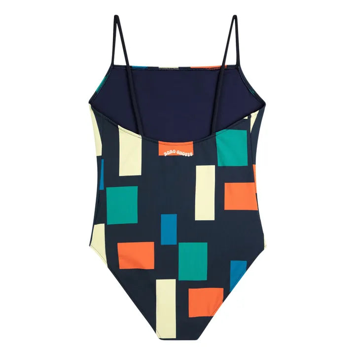 Colour Block Recycled FIber Swimsuit
