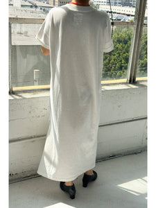 Her Dress In White Cotton